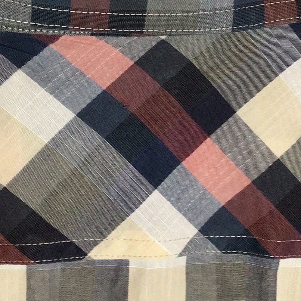 Billy Reid Men's Plaid Shirt - Multicolor size Large - Picture 7 of 9